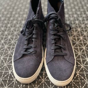Suede High Top Sneakers